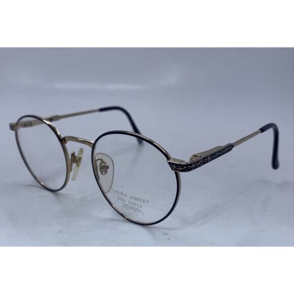 Laura Ashley for girls- Lily purple 45-20-125 Metal Full Rim Eyeglasses Frame - Picture 2 of 8